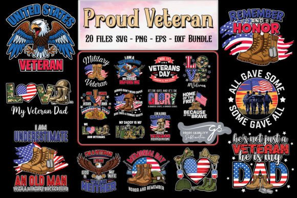 Download Proud Veteran SVG Bundle - Premium Resources